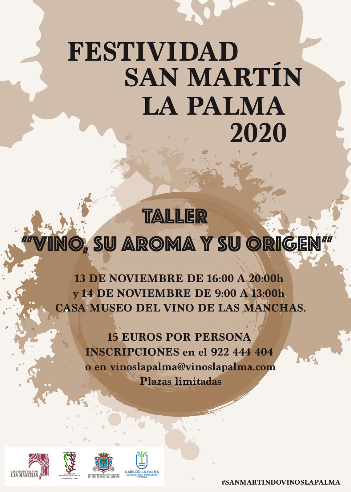 Taller “Vino, sus aromas y su origen”